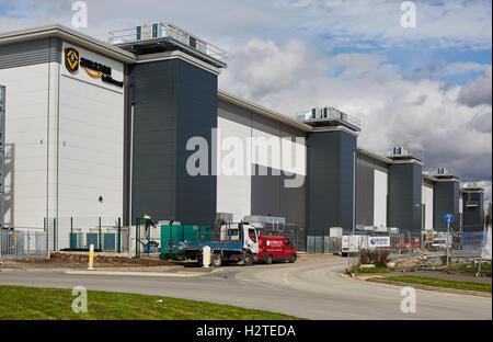 Amazon Flughafen Stadt Manchester Lager Distributionszentrum Büroentwicklung Raum entwickelt lassen, kleine mittlere große busines Stockfoto