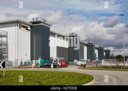 Amazon Flughafen Stadt Manchester Lager Distributionszentrum Büroentwicklung Raum entwickelt lassen, kleine mittlere große busines Stockfoto