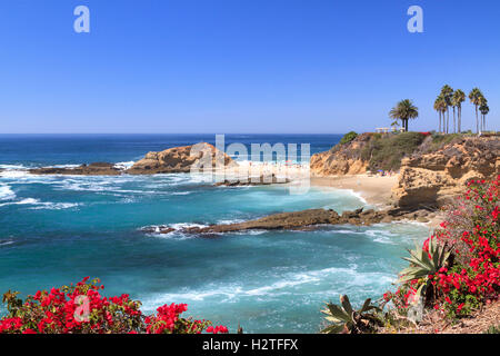 Treasure Island Park, Laguna Beach, Kalifornien Stockfoto