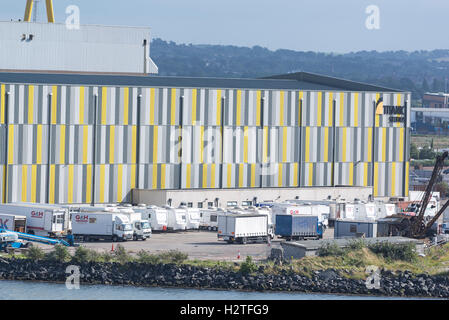 Titanic-Studios in belfast Stockfoto