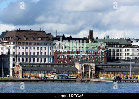 Alte Markthalle in Wanhakaupahalli, Helsinki, Finnland Stockfoto