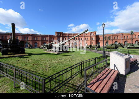 Artillerie-Museum Kronwerk, St. Petersburg, Russland, UNESCO-Welterbe Stockfoto