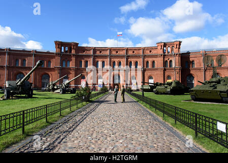 Artillerie-Museum Kronwerk, St. Petersburg, Russland, UNESCO-Welterbe Stockfoto