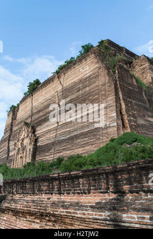 Mingun Paya, Myanmar Stockfoto