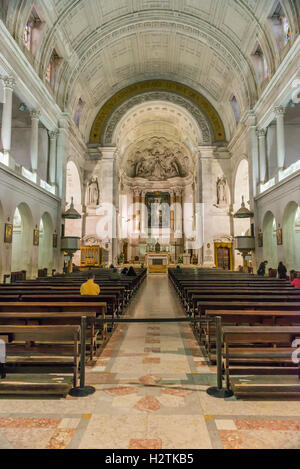 Fatima, Portugal - April 24,2014: innere Heiligtum von Fatima, Fatima, Estremadura, Portugal Stockfoto