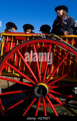 "Festa Dels Traginers´, fest der Muleteer in Balsareny. Comarca del Bages. Eix del Llobregat, Katalonien, Spanien. Stockfoto