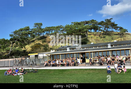 Terschelling De Walvis (Wal) Beach Café Bar Pub Restaurant die Niederlande Stockfoto