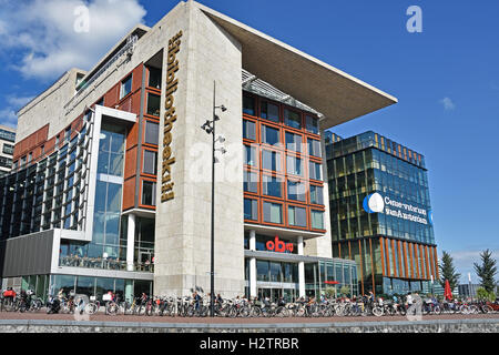 Oosterdok Oosterdokskade Konservatorium Bibliothek Amsterdam Niederlande Stockfoto