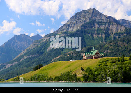 Prince Of Wales historischen Hotels Waterton International Peace Park Kanada Stockfoto