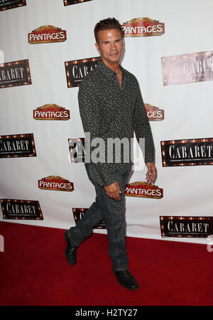 Eröffnung des "Cabaret" im Hollywood Pantages - Ankünfte mit: Lorenzo Lamas wo: Hollywood, Kalifornien, Vereinigte Staaten, wann: 20. Juli 2016 Stockfoto