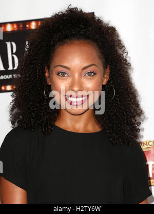 Eröffnung des "Cabaret" im Hollywood Pantages - Ankünfte mit: Logan Browning wo: Hollywood, Kalifornien, Vereinigte Staaten, wann: 20. Juli 2016 Stockfoto