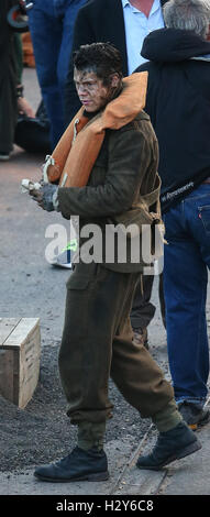 Christopher Nolan wird fortgesetzt, um den film "Dünkirchen" im Hafen von Weymouth.  Mitwirkende: Harry Styles wo: Weymouth, Großbritannien wenn: 28. Juli 2016 Stockfoto