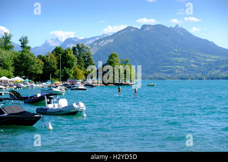 Veyrier du Lac, Haute-Savoie-Abteilung, die Region Rhône-Alpes, Frankreich Stockfoto
