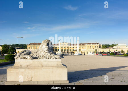 Wien, Wien: Palast Schloss Schloss Schönbrunn, 13., Wien, Österreich Stockfoto