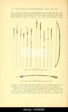 Die wilden Stämme des Bezirks Davao, Mindanao (Seite 142) BHL26 Stockfoto