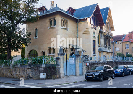 Villa Majorelle, Jugendstil-Haus, 1901-1902 durch Henri Sauvage, Rue Louis Majorelle, Nancy, Meurthe-et-Moselle (Grand Est), Frankreich Stockfoto