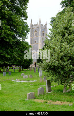 St. Marien Kirche, Dedham Stockfoto