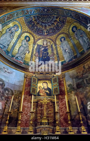 Basilika Santa Francesca Romana; Rom, Italien Stockfotografie Alamy