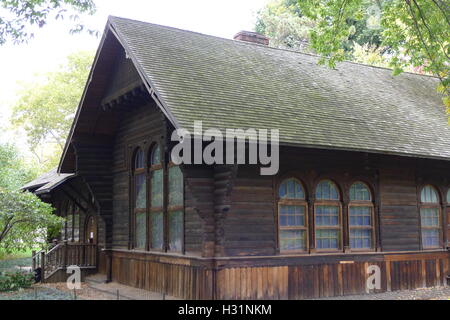 Schwedische Ferienhaus im New Yorker Central Park Stockfoto