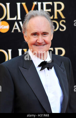 Nigel Planer kümmert sich Laurence Olivier Awards am Royal Opera House in London, England am 13. April 2014 Stockfoto