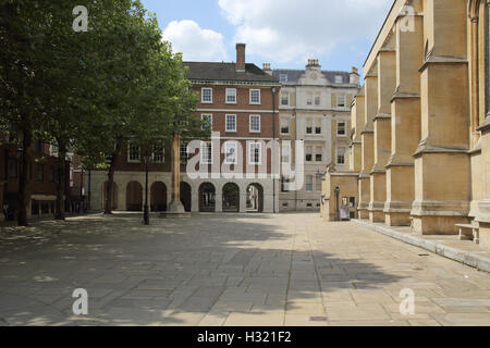 Gasthöfe der inneren und mittleren Tempel Gericht Kirche london Stockfoto