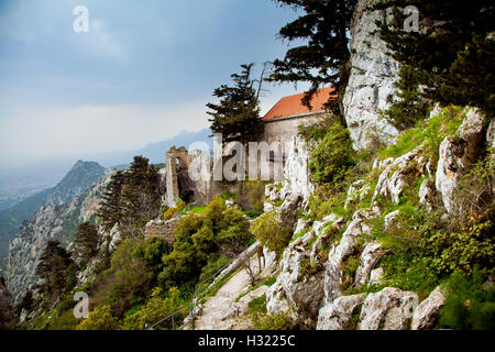 St. Hilarion Burg in Zypern Stockfoto