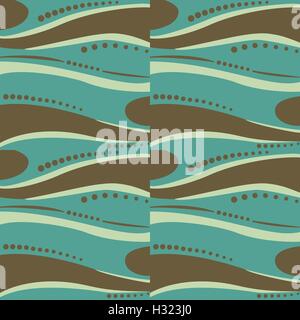 Patchwork-abstrakte farbige Muster-Vintage-Hintergrund Stock Vektor