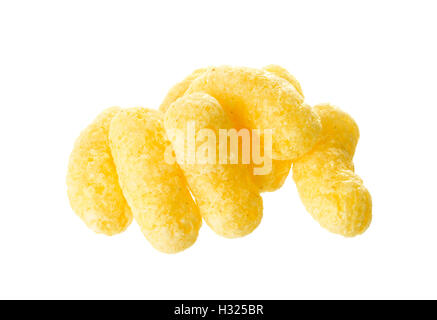 Mais-sticks isolierten auf weißen Hintergrund Stockfoto