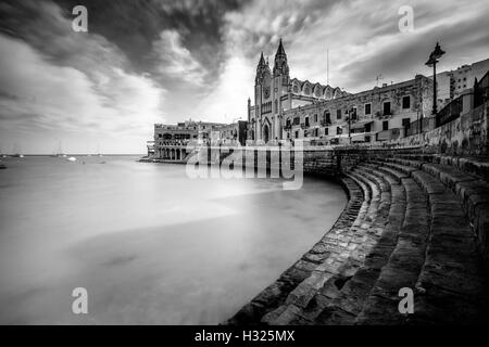 Ein Blick auf Malta Stockfoto