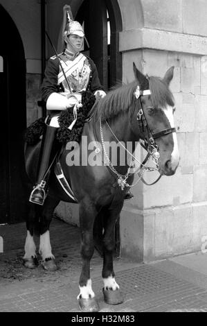 Soldat auf dem Pferderücken London Brian Mcguire Stockfoto