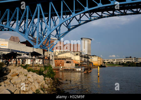 Wohnungen in Cleveland, Ohio Stockfoto