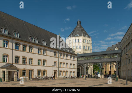 Zitieren Sie Judiciaire, Stadt Luxemburg, Luxemburg Stockfoto