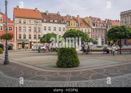 Walbrzych alte Marktstadt Waldenburg niedriger Schlesien Polen Stockfoto