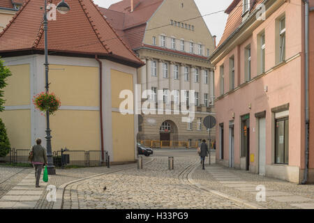 Walbrzych alte Marktstadt Waldenburg niedriger Schlesien Polen Stockfoto