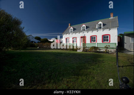 Pic zeigt Port Stanley, Falkland-Inseln Stockfoto