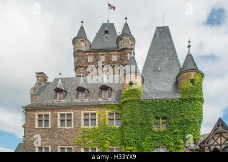 Schloss Cochem, Cochem, Rheinland Pfalz, Deutschland Stockfoto