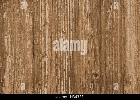 Holzbrett Hintergrund, warme hellbraune Farbe, senkrechten Bretter, Holzstruktur, alte Tabelle (Boden, Wand), Vintage. Stockfoto