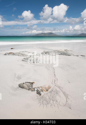 Weststrand, Berneray, äußeren Hebriden, Western Isles, Schottland Stockfoto