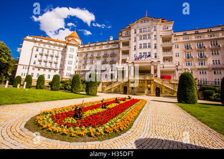 Hotel Imperial in Karlsbad, Böhmen, Tschechien Stockfoto