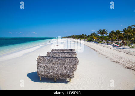 Playa El Paso, Cayo Guillermo, Jardines del Rey, Ciego de Avila Provinz, Kuba, West Indies, Karibik Stockfoto