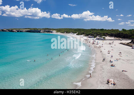 Torre Dell' Orso, Adria, in der Nähe von Otranto, Provinz Lecce, salentinische Halbinsel, Apulien, Italien Stockfoto