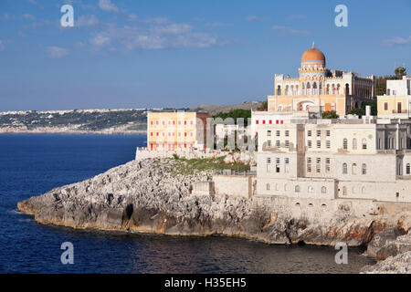 Santa Cesarea Terme, Villa Sticchi, Adria, Provinz Lecce, salentinische Halbinsel, Apulien, Italien Stockfoto