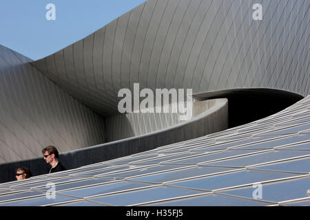 Außenansicht des dänischen National Aquarium, der blaue Planet in Kopenhagen. Stockfoto