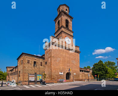 Italien-Emilia Romagna Novellara der Festung Stockfoto