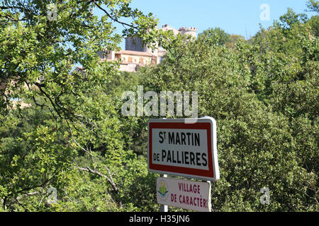 Saint Martin de Pallières (Var, Frankreich) Stockfoto