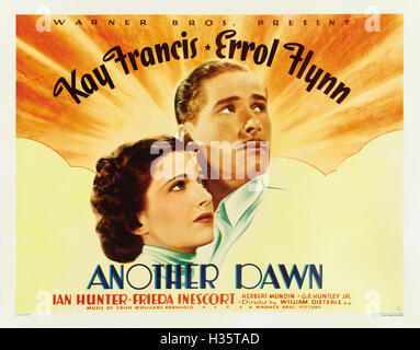 Ein weiterer DAWN 1937 Warner Bros Film mit Kay Francis und Errol Flynn Stockfoto