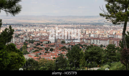 Aerial Stadtbild der Stadt Eskisehir in der Türkei Stockfoto