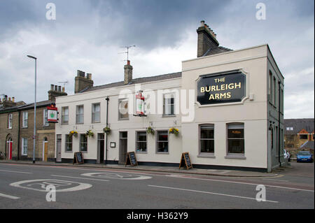 Die Burleigh Arme eine Gastwirtschaft in Cambridge, UK Stockfoto