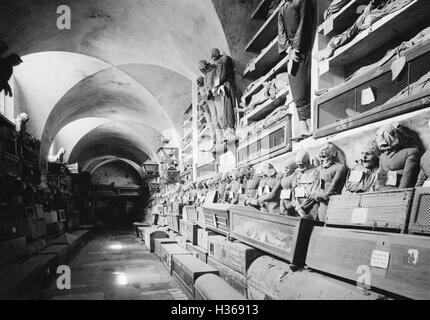 Die Kapuziner Katakomben von Palermo (Le Catacombe dei Capuccini) Stockfoto