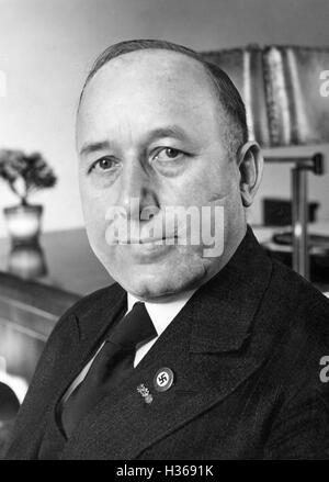 Präsident der Deutschen Reichsbahn Berlin Emil Beck, 1940 Stockfoto